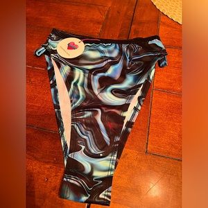 Blue Rave Bikini Bottom